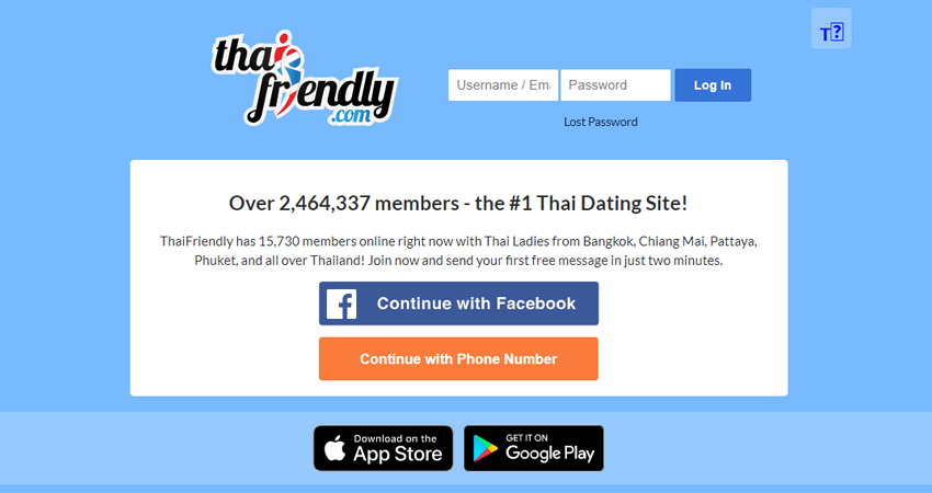 thaifriendly review