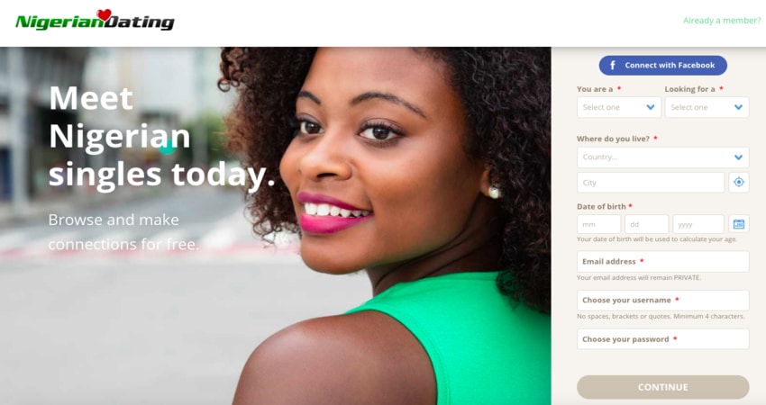 NigerianDating review
